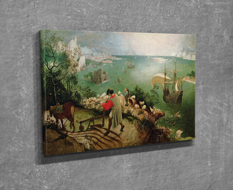 Tablou decorativ, dc247, canvas, lemn, multicolor