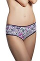 Set chiloti 3 piese, 999MRE1698 - M/L, Miorre, 92% bumbac/8% elastan, Verde / Roz / Violet / Alb