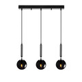 Lustra, Fulgor, 942FLG1467, Metal, Negru