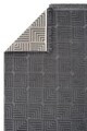 Covor, Stone 1062, 100x400 cm, Fibre naturale, Antracit