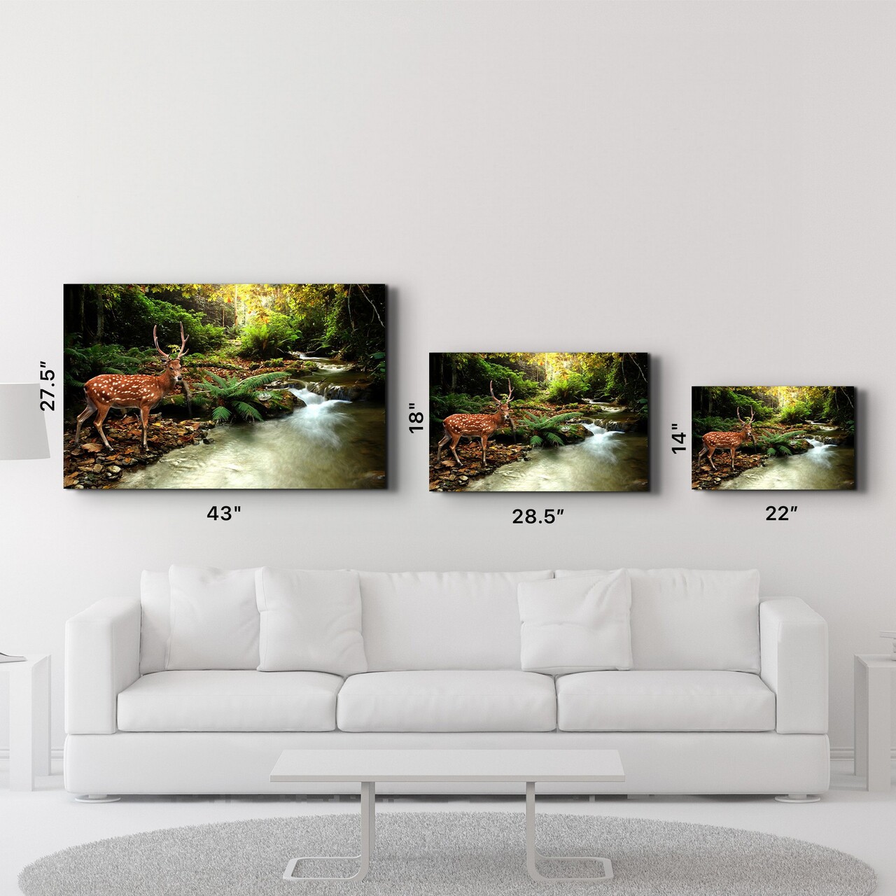 Tablou decorativ, CAM-3019, Dimensiuni: 46 x 72 cm, Multicolor - view 6