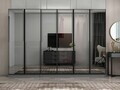 Dulap pentru haine, Hanah Home, Nisa, 270x210x52 cm, Antracit