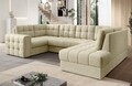 Coltar extensibil dreapta 5 locuri ELTAP, RT-04MO, Blewett, 299x198x82 cm, lemn/poliester, bej