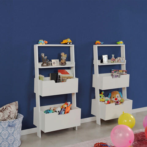 Corp biblioteca, comforty, only Çiftli, 59x120x35 cm, alb