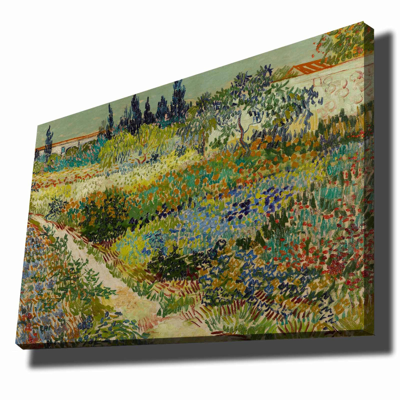 Tablou Decorativ, 70100VANGOGH040, Canvas , Lemn, Multicolor
