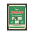 Tablou decorativ, Motor Oil (40 x 55), MDF , Polistiren, Multicolor