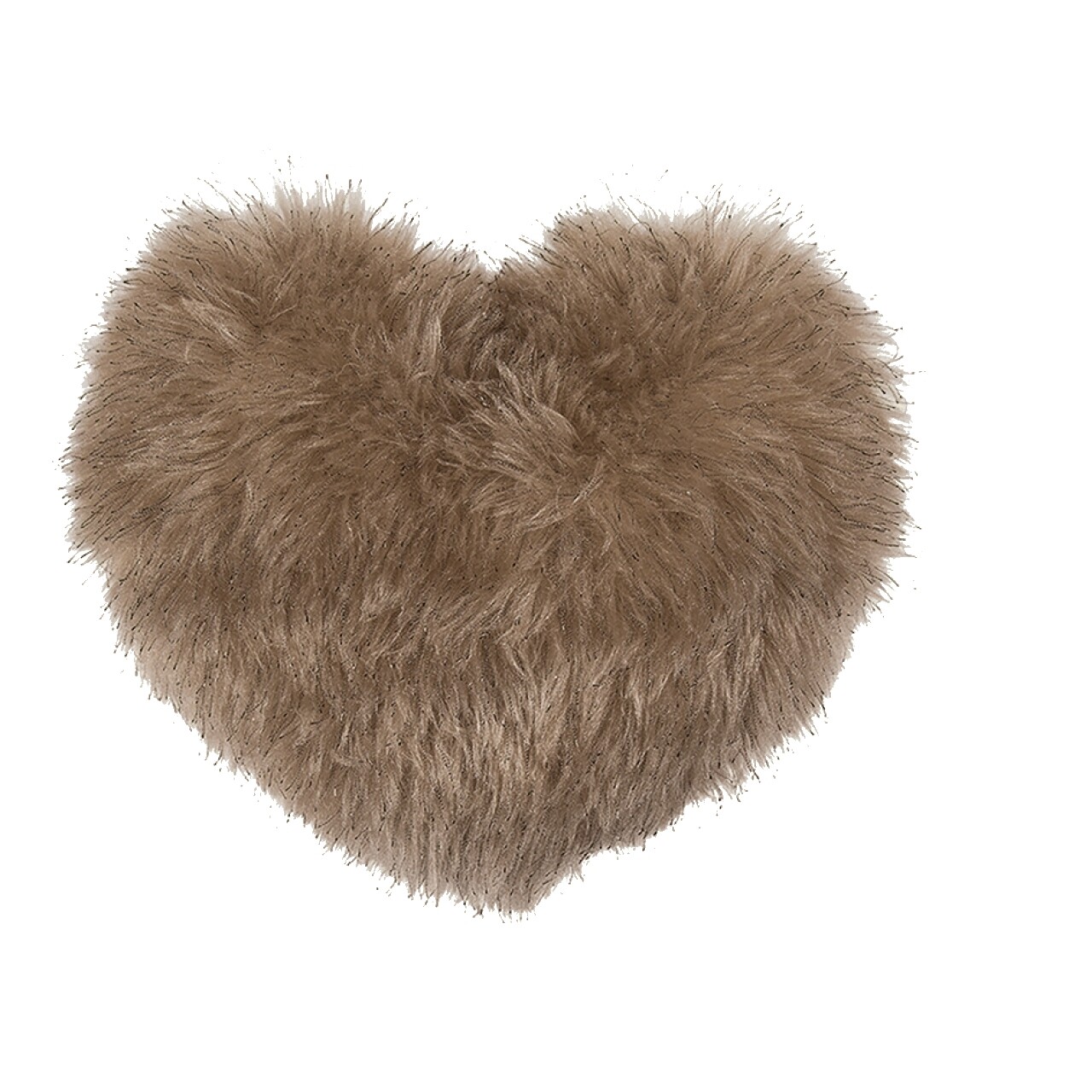 Perna Decorativa Heart Fake Fur