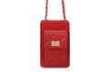 Geanta, Lucky Bees, 305 Red, piele ecologica, rosu