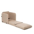 Canapea extensibilă cu 1 loc, Futon, 859FTN2884, Metal , Bej