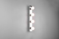 Aplica de perete Theatro, TRIO, 55x8.5x6 cm, 10W, 4x E27, metal, argintiu