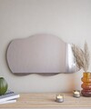 Oglinda decorativa, Siam, Baby, 40x72x2.2 cm, MDF , Negru