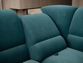 Coltar extensibil dreapta 3 locuri ELTAP, RT-39LU, Siber, 270x186x93 cm, lemn/poliester, verde