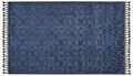 Covor, Las Monte 3010, 160x230 cm, 60% bumbac;40% fibre acrilice, Gri/Albastru Marin