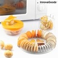 Set pentru a pregati chipsuri la microunde cu mandolina si retete Chipit InnovaGoods