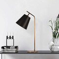 Lampa de masa, Alby, 527ABY2191, Metal, Negru / Vintage
