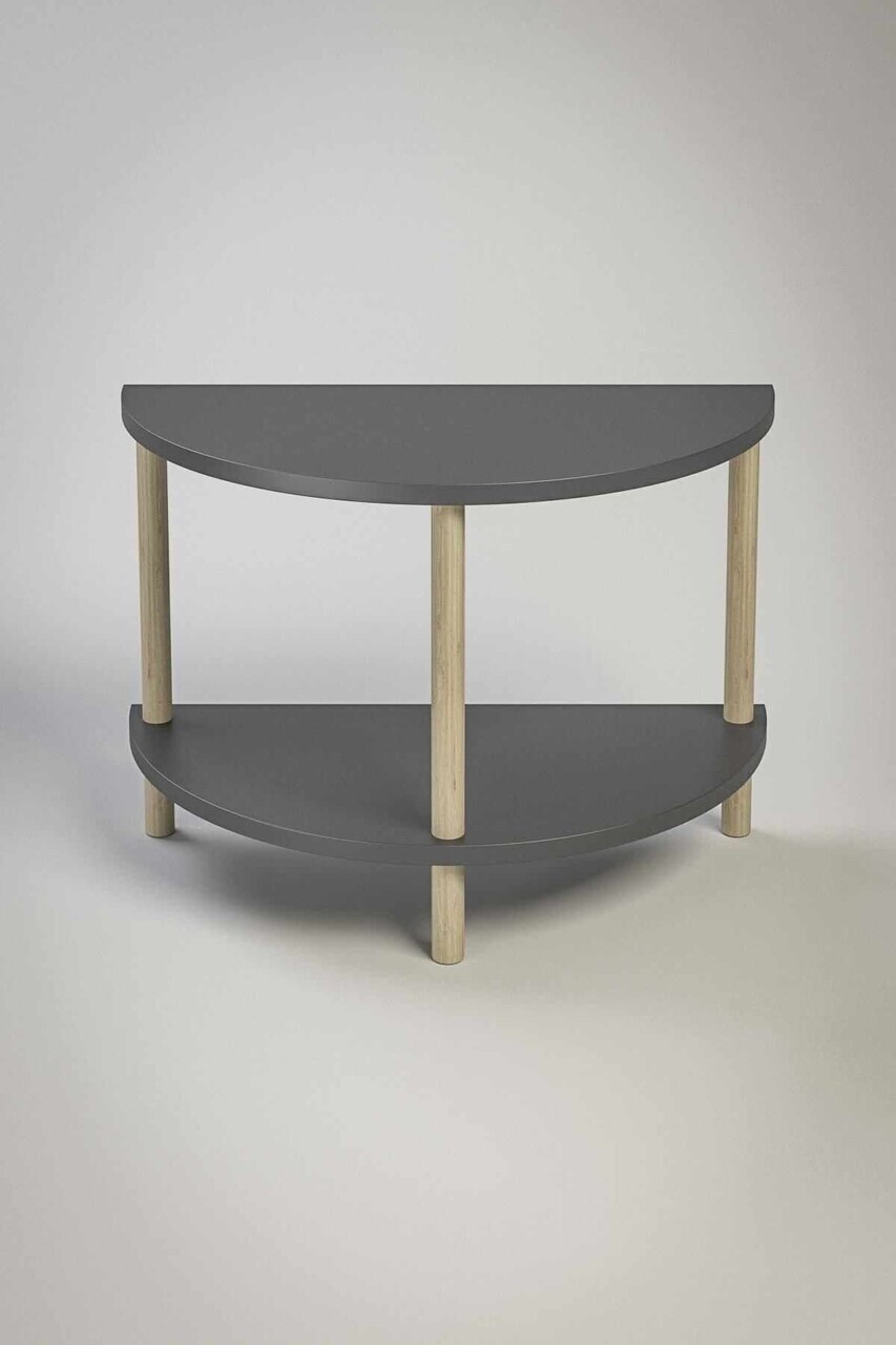 Masuta de cafea, Hanah Home, Peka-0007, 60x42x30 cm, PAL, Antracit — imaginea 2