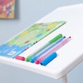 Masuta laterala pentru mic dejun / laptop, InnovaGoods, pliabila, reglabila,  53x39x70 cm