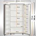 Dulap multifunctional, Comforty, Guzzo, Stejar deschis
