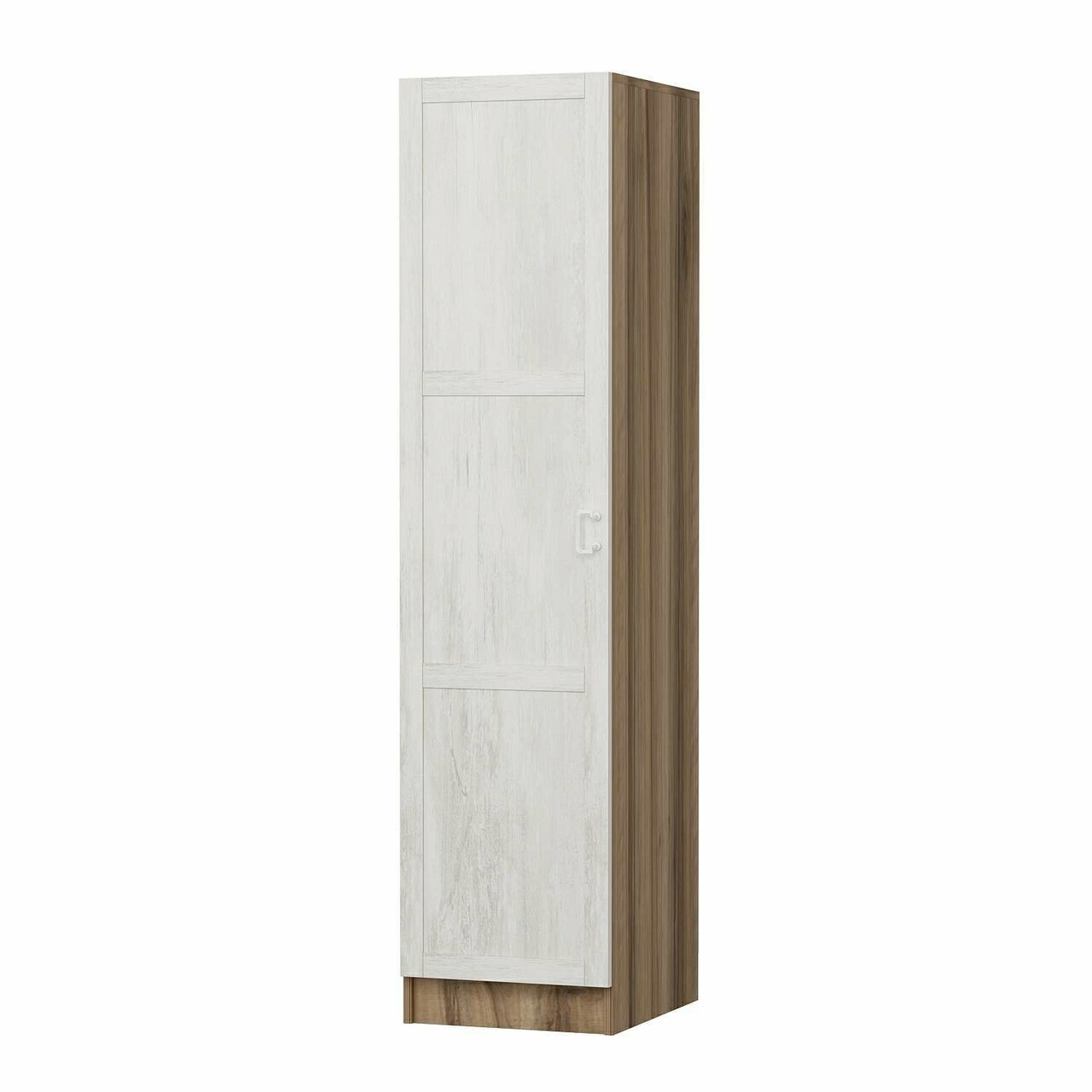 Dulap pentru haine, Minerva, Minar Kale, Alb / Dore - 2 | YEO