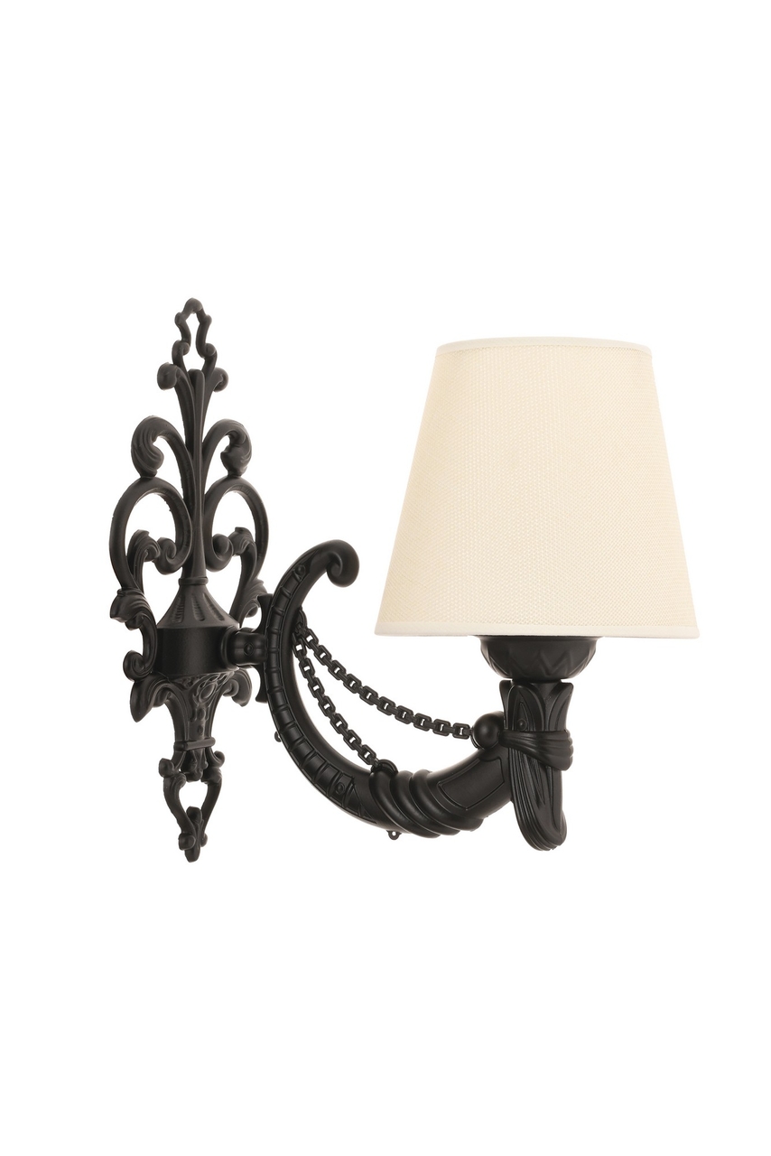 Aplica de perete, Opviq, 390FLH2346, Crem/Negru - view 3