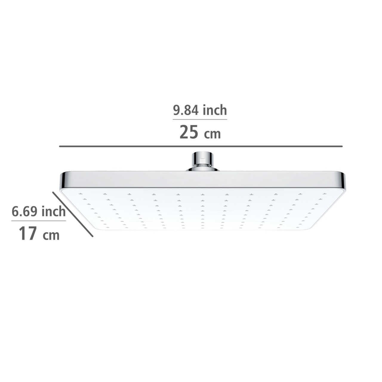 Cap de dus, Wenko, Rain Automatic, 17 x 25 cm, plastic - 1 | YEO