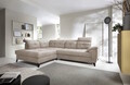 Coltar extensibil stanga 5 locuri ELTAP, LT-20REL, Inferne, 297x210x107 cm, lemn/poliester, bej