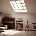 Suport pentru pick-up, Hanah Home, CPT4830-50, 50x90x40 cm, PLACAJ CARPEN, Rosu