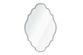 Oglinda decorativa, Lumisfera, Axis 45 x 70, 45x70 cm, Cadru MDF, Argintiu