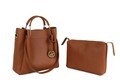 Geanta Beverly Hills Polo Club, 396, piele ecologica, maro
