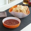 Bol pentru gustari 2-in-1 InnovaGoods Snack, 20 x 8 cm, policarbonat