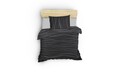 Lenjerie de pat pentru o persoana, Eponj Home, Verda 143EPJ01877, 2 piese, amestec bumbac, gri