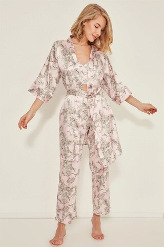 Set pijamale dama, 637BNC1393 – S, Benicia, Poliester, Multicolor Benicia