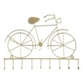 Cuier Bike, Clayre & Eef, 32x4x23 cm, fier, auriu