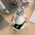 Umidificator cu difuzor de aroma si incarcator wireless 3-in-1 Misvolt InnovaGood