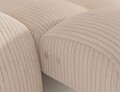 Coltar extensibil stanga 3 locuri ELTAP, Ceedro, 283x165x98 cm, lemn/poliester, bej