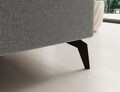 Coltar extensibil stanga 4 locuri ELTAP, Sol-10, Solange, 292x196x84 cm, lemn/poliester, gri deschis