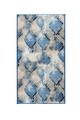 Covoras de baie Snakeskin, Confetti, 80x140 cm, albastru