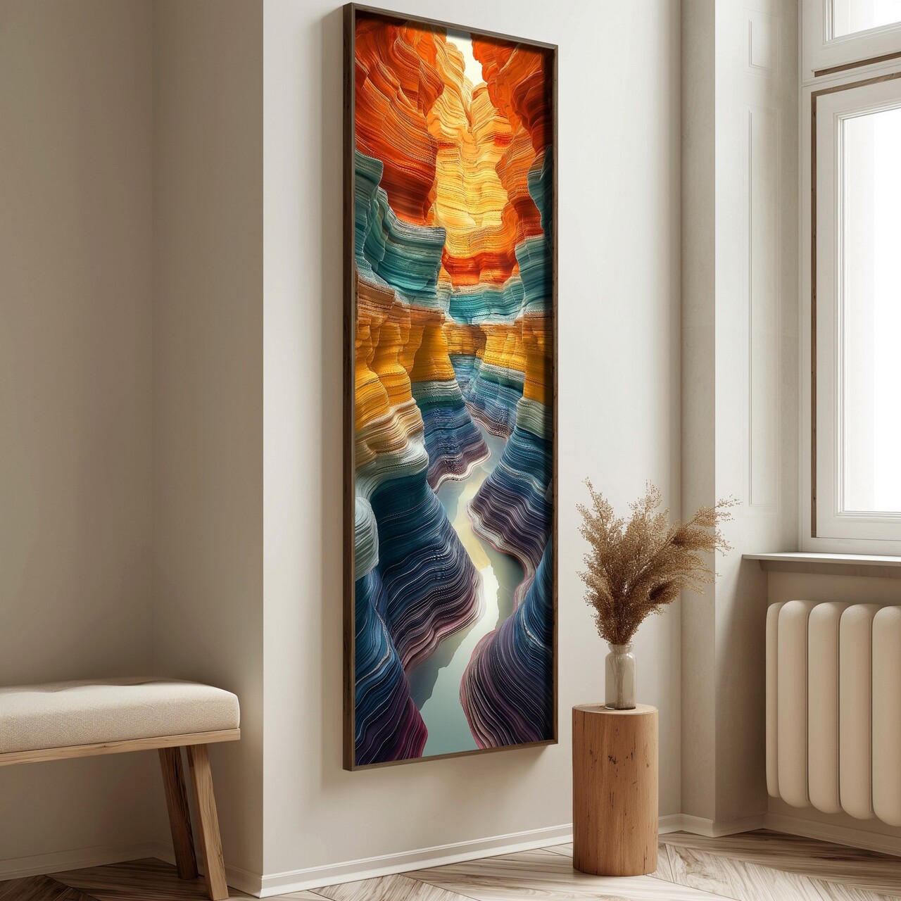 Tablou decorativ, LONG023-S/120-40, Imprimat UV, Multicolor - view 5