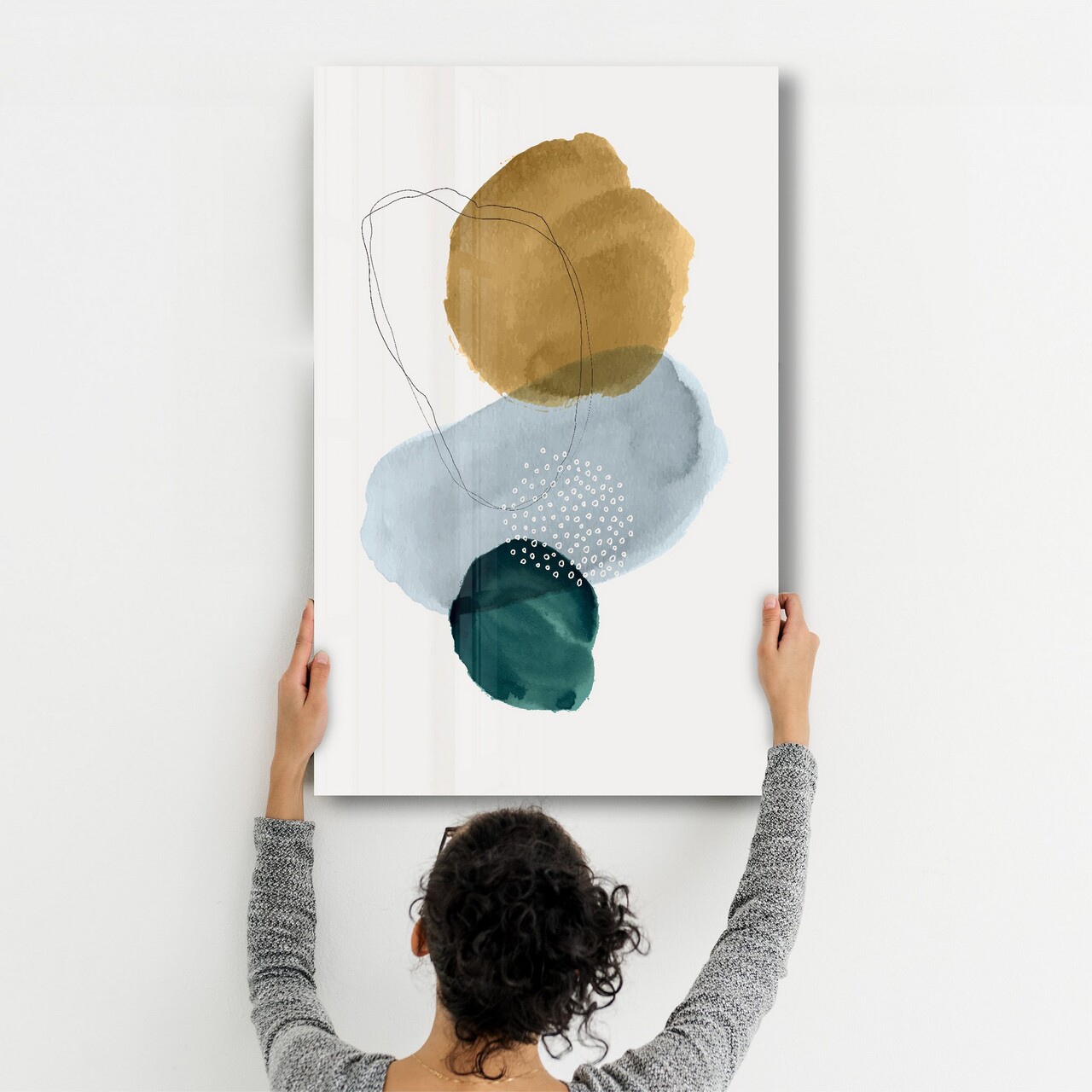 Tablou decorativ, CAM-2061, Dimensiuni: 46 x 72 cm, Multicolor - view 2