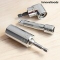 Cheie tubulara universala cu accesorii, Uniscrew InnovaGoods, Ø2.5x5 cm