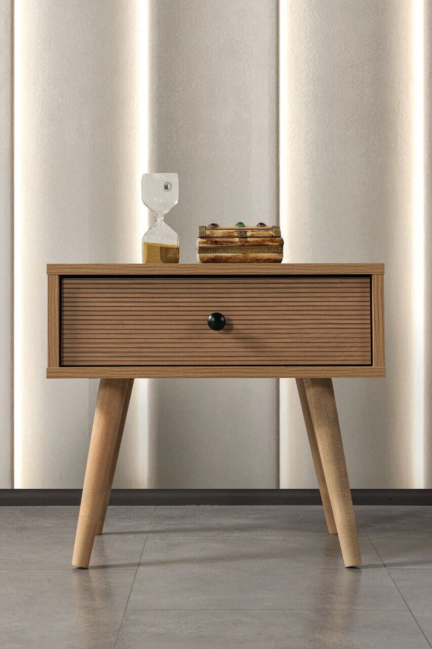 Noptiera Hanah Home Vita 5108 55x49x55 cm PAL Stejar