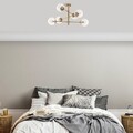 Lustra, Arge - 10174, Fulgor, 75 x 75 x 40 cm, 6 x E14, 40W, auriu