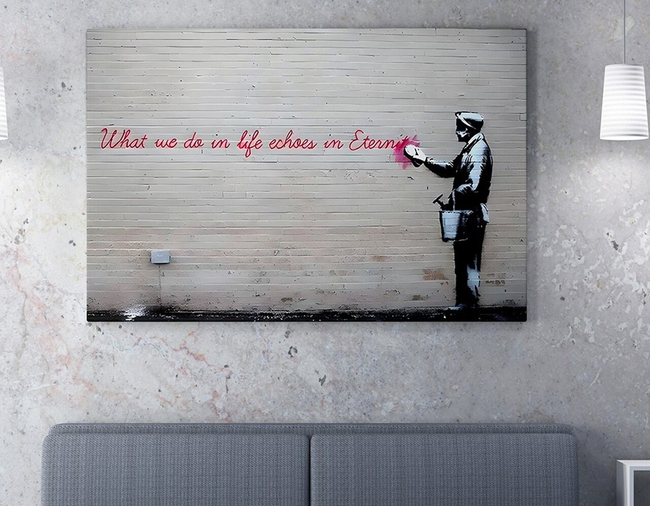 Tablou decorativ WY354 (50 x 70) Canvas imprimat Multicolor