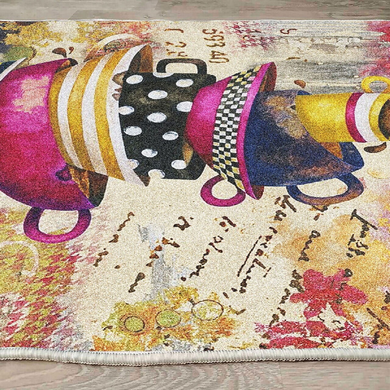 Covor, Els2450, 160x230 cm, Catifea, Multicolor — imaginea 4