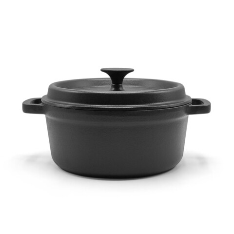 Cratita cu capac din fonta muhler, mr-2448ci, 24 x 10.5 cm