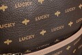 Rucsac, Lucky Bees, 920 Brown, piele ecologica, maro
