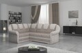 Coltar extensibil stanga 3 locuri ELTAP, LII-004, Lord II, 243x195x112 cm, lemn/poliester, bej/bej deschis