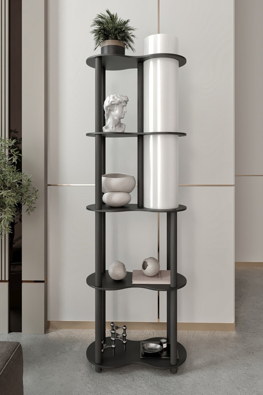 Lampadar, L'essentiel Maison, 666PTR1105, Negru