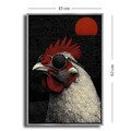 Tablou decorativ, 4363Lcgu-006, Cadru: PVC (Grosime: 5 cm), Multicolor