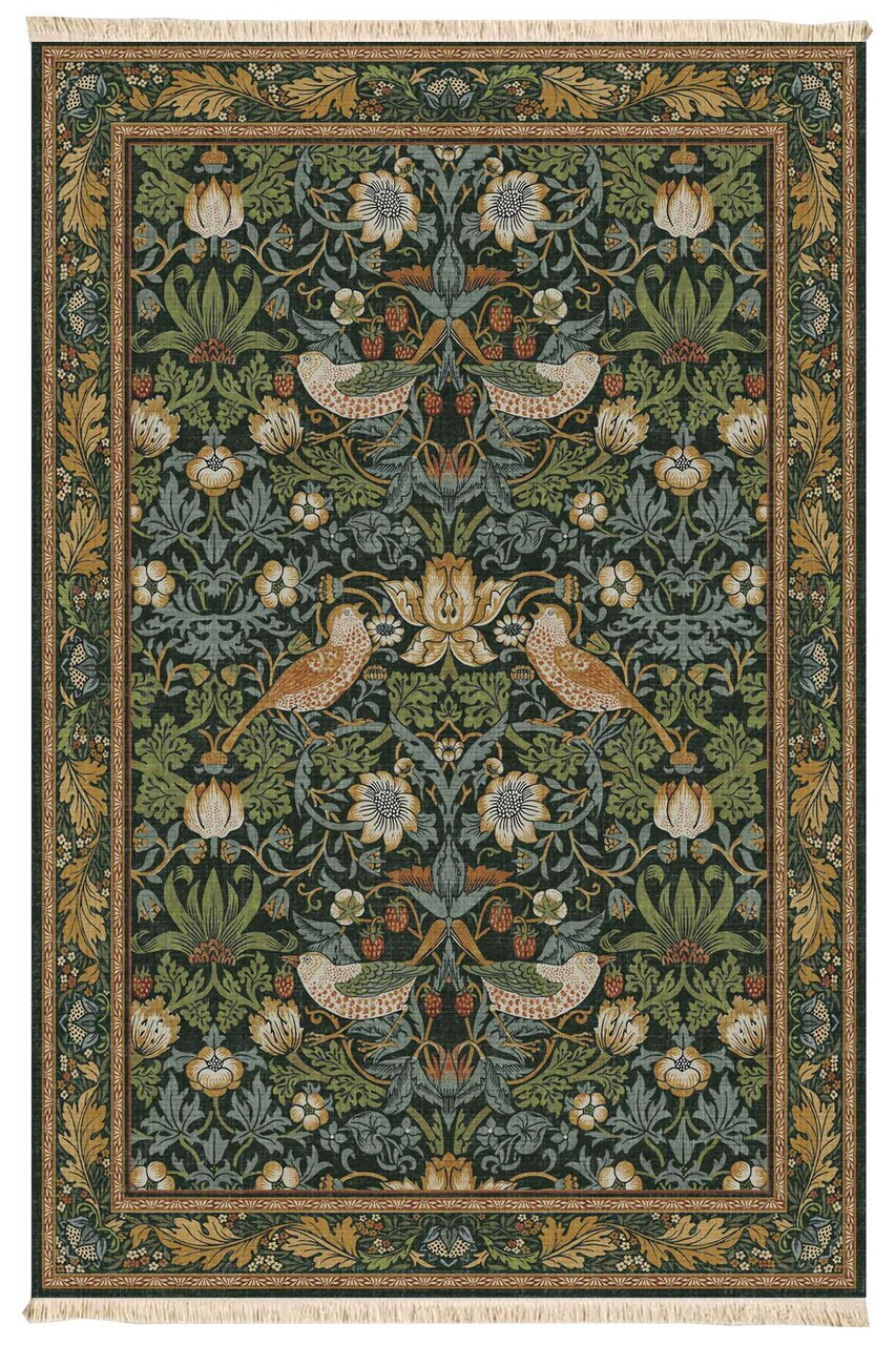 Covor, 233, 80x200 cm, Bumbac, Multicolor — imaginea 2